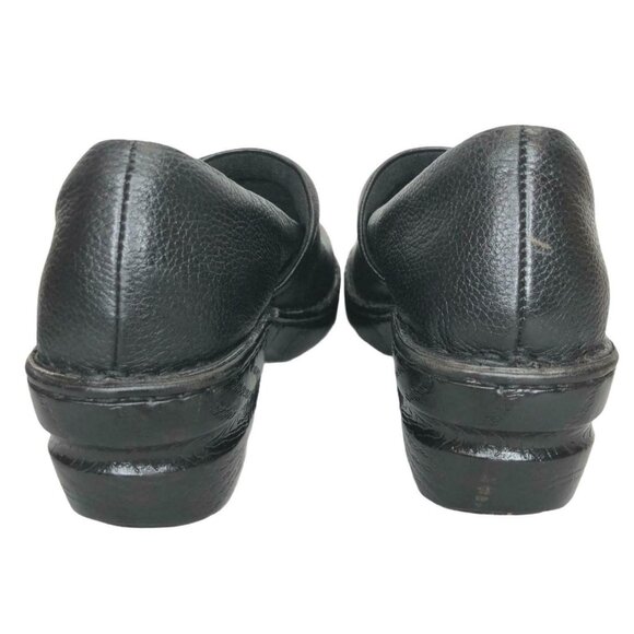BOC Born Concepts Clogs Mules Comfort Black Leather Womens 9M Work - Picture 5 of 12